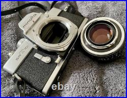 Vintage Minolta SRT 101 35 mm Film Camera & 50mm F1.4 Lens RARE MINT condition