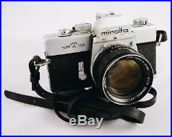 Vintage Minolta SRT-101 35mm Film Camera withMinolta 58mm f/1.4 Auto Rokkor Lens