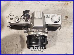 Vintage Minolta SRT-101 Camera With 3 Lens And Extras