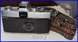 Vintage Minolta SRT 101 Film Camera MC Rokkor PF 55mm f/1.7 Lens From Japan