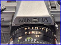 Vintage Minolta X-300 35mm SLR Camera with 50 mm lens + FLASH TESTED Vintage Minolta X-300 35mm SLR Camera with 50 mm lens + FLASH TESTED