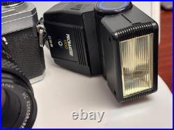 Vintage Minolta X-300 35mm SLR Camera with 50 mm lens + FLASH TESTED