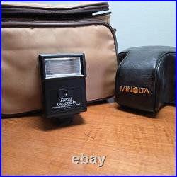 Vintage Minolta X-570 35mm SLR Camera with 50mm 11.7 Lens with Case & Bag