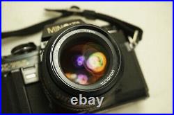 Vintage Minolta X-700 35mm Film Camera with MD 50mm 11.4 Lens