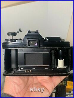 Vintage Minolta X-700 Camera Bundle Sicor XL Lens 2 Film, Flash, Case, & Extras