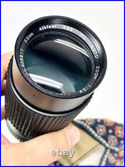 Vintage Minolta X-700 Camera SLR 35mm Film Black Flash & Lens 80s Not Tested