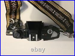 Vintage Minolta X-7A 35mm Camera Lens Flash Auto Winder Case Etc