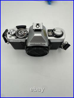 Vintage Minolta X370 N Film Camera with Multiple Lenses 135/35-70 & Flash