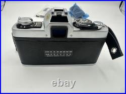 Vintage Minolta X370 N Film Camera with Multiple Lenses 135/35-70 & Flash