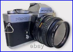 Vintage Minolta XD5 35mm Film SLR Camera with Rokkor MD 50mm f1.7 Lens