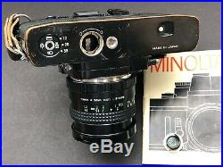 Vintage Minolta XK Camera, Lens, Vivitar Auto Thyristor, Accessories, Case