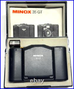 Vintage Minox 35 GT-E 35mm Compact Film Camera 35mm F/2.8 Lens, Film Untested