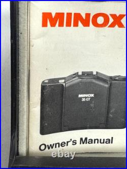 Vintage Minox 35 GT-E 35mm Compact Film Camera 35mm F/2.8 Lens, Film Untested