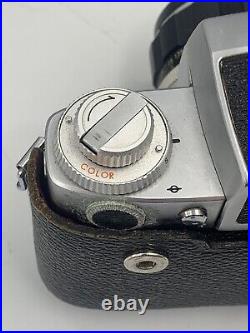 Vintage Miranda Auto Sensorex EE 35mm SLR Camera with 50mm F1.8 Lens, Case & Box