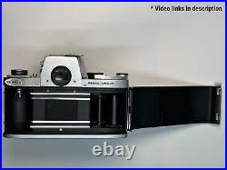 Vintage Miranda FV T Film SLR Camera with 50mm f1.9 Lens