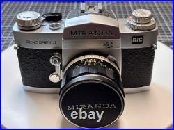 Vintage Miranda Sensorex II 35mm Camera Working Condition with Light Meter