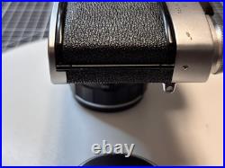 Vintage Miranda Sensorex II 35mm Camera Working Condition with Light Meter