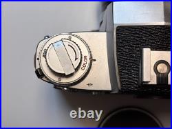 Vintage Miranda Sensorex II 35mm Camera Working Condition with Light Meter