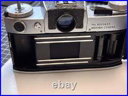 Vintage Miranda Sensorex II 35mm Camera Working Condition with Light Meter