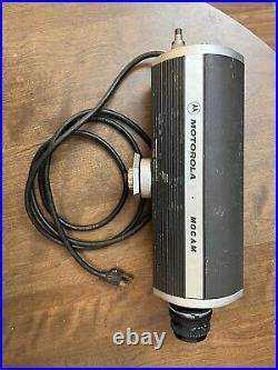 Vintage Motorola Mocam CCTV Camera With Lense Adapter And Lense