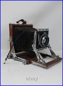 Vintage NAGAOKA View Wood Camera 4X5 view with Lens Copal #1