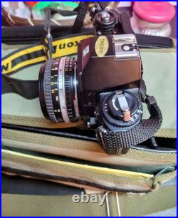 Vintage NEW Nikon EM Film Camera with Additional Lens
