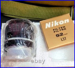 Vintage NEW Nikon EM Film Camera with Additional Lens