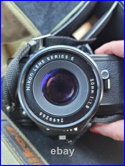 Vintage NEW Nikon EM Film Camera with Additional Lens