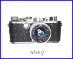 Vintage NICCA IIIA Rangefinder Camera Rare With LENS Works. Read Descriptions