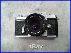 Vintage NIKON F 35mm Camera withNikkor-S 12, f = 5cm Lens + EXTRAS