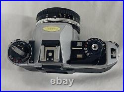 Vintage NIKON FG-20 Film Camera 35mm with50mm + Wide Angle + Tele-converter Lens