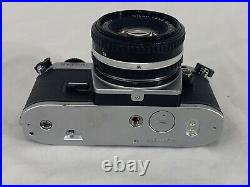 Vintage NIKON FG-20 Film Camera 35mm with50mm + Wide Angle + Tele-converter Lens