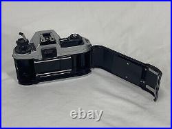 Vintage NIKON FG-20 Film Camera 35mm with50mm + Wide Angle + Tele-converter Lens