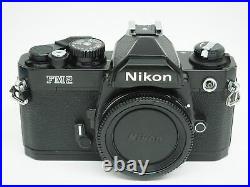 Vintage NIKON FM 2 SLR 35mm Camera withLenses, Original Boxes, Filters Please Read