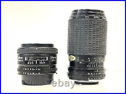 Vintage Nikkor And Sigma Camera Lenses