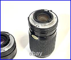 Vintage Nikkor And Sigma Camera Lenses