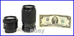 Vintage Nikkor And Sigma Camera Lenses