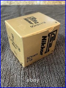 Vintage Nikkor F 50mm f/1.8 NIB
