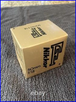 Vintage Nikkor F 50mm f/1.8 NIB