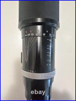 Vintage Nikon 250mm F4.5 Camera Telephoto Zoom Lens