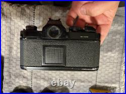 Vintage Nikon 35mm Camera Extra Lenses, Accessories and Case TESTED Vintage Nikon 35mm Camera Extra Lenses, Accessories and Case TESTED