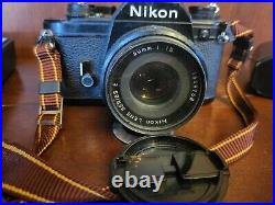 Vintage Nikon 35mm EM Camera 50mm lens