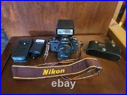 Vintage Nikon 35mm EM Camera 50mm lens