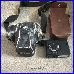 Vintage Nikon AP 35mm SLR Film Camera Black with Nikkor 50mm Lens SB-10 Flash Case Vintage Nikon AP 35mm SLR Film Camera Black with Nikkor 50mm Lens SB-10 Flash Case