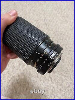 Vintage Nikon Camera Lenses And Flash Kit