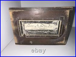 Vintage Nikon Camera Nikkor 50mm 12 Lens Japan Wooden Stand Lester A. Dine