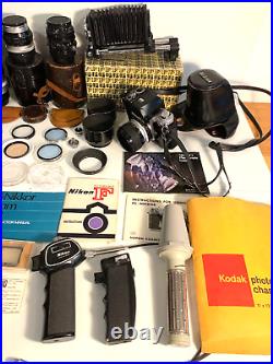 Vintage Nikon Cameras, Lenses, Filters, Parts, Light Meters & More! SLR. Look
