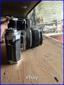 Vintage Nikon F 33mm Film Camera With Nikkor-S Auto 35mm f/2.8 Lens Vintage Nikon F 33mm Film Camera With Nikkor-S Auto 35mm f/2.8 Lens