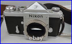 Vintage Nikon F 35mm Film Camera Adapters 35mm & 105mm Lens