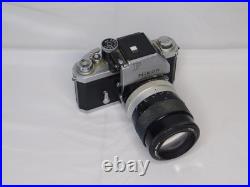 Vintage Nikon F 35mm SLR Camera with Nikkor Zoom Lens Vintage Nikon F 35mm SLR Camera with Nikkor Zoom Lens